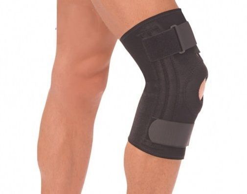 Бандаж на коленный сустав с ребрами жесткости&nbsp;